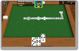 Dominoes 3D online, Rating of players, Playing with friends, Russian rules